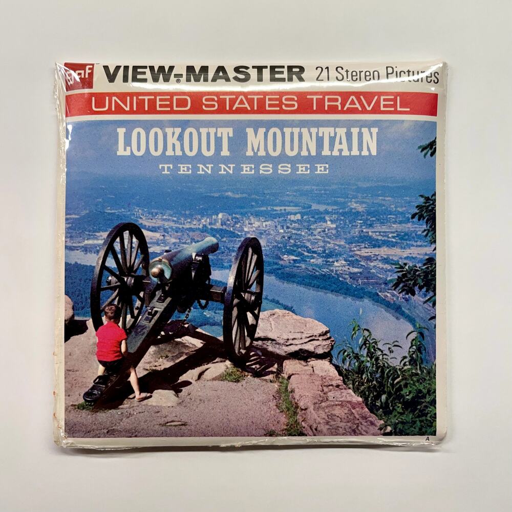 NEW SEALED View-Master 1970s US Travel Lookout Mountain (A876)